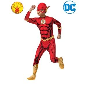 NWOT Children’s DC Comics Flash Costume. Sz M